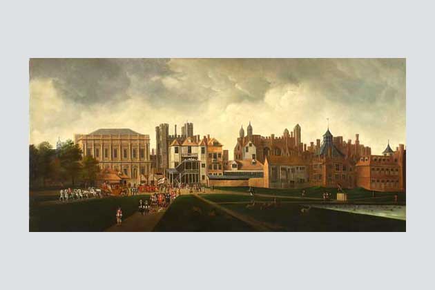 Whitehall from St James’s Park – Hendrick Danckerts c.1675